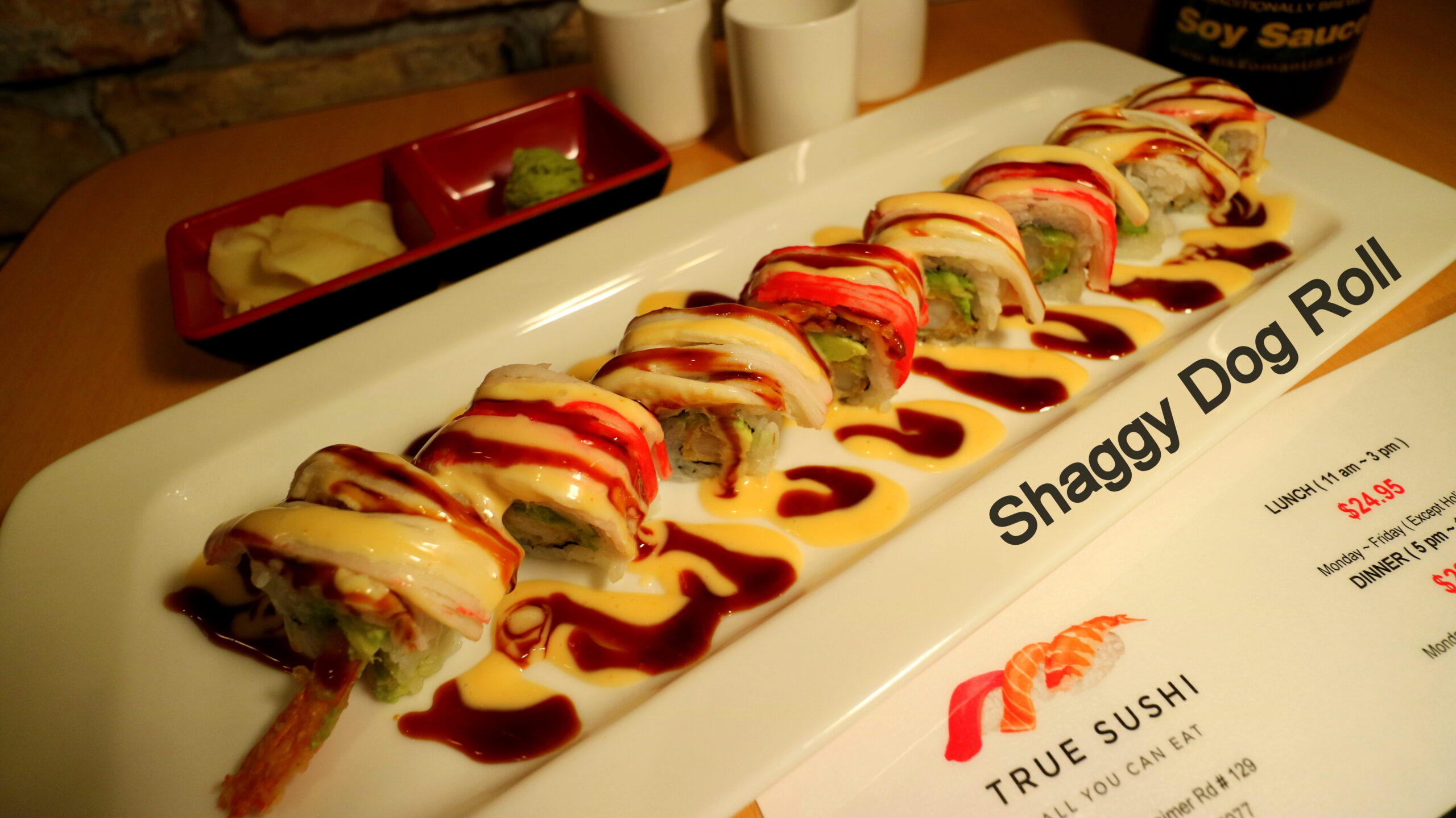 Shaggy Dog Sushi Roll Recipe